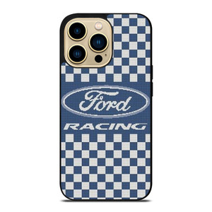 FORD RACING PATTERN iPhone 14 Pro Max Case Cover