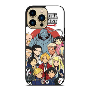 FULLMETAL ALCHEMIST BROTHERHOOD CHARACTER iPhone 14 Pro Max Case Cover