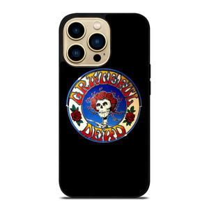 GRATEFUL DEAD BADGE ART iPhone 14 Pro Max Case Cover GRATEFUL DEAD BADGE ART iPhone 14 Pro Max Case Cover