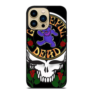 GRATEFUL DEAD FLORAL iPhone 14 Pro Max Case Cover