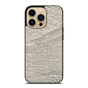 HAND DRAWING WAVES PATTERN iPhone 14 Pro Max Case Cover