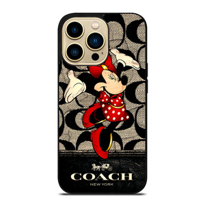HAPPY COACH MINNIY MOUSE iPhone 14 Pro Max Case Cover