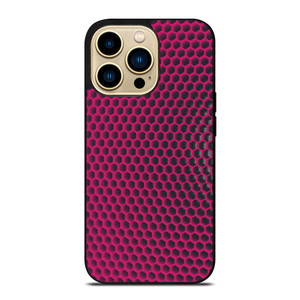 HEXAGONAL BLACK PURPLE PATTERN iPhone 14 Pro Max Case Cover