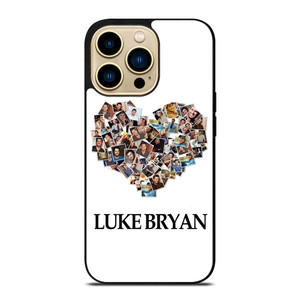 I LOVE LUKE BRYAN COLLAGE iPhone 14 Pro Max Case Cover