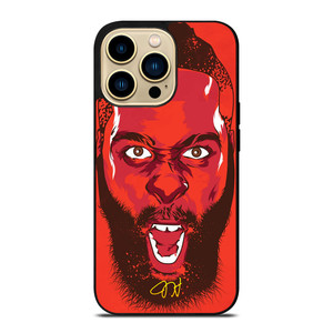 JAMES HARDEN HOUSTON ROCKET FACE iPhone 14 Pro Max Case Cover JAMES HARDEN HOUSTON ROCKET FACE iPhone 14 Pro Max Case Cover