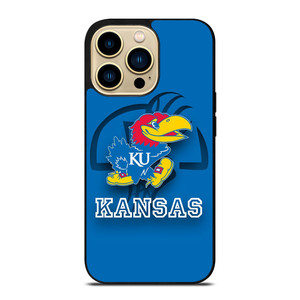 KANSAS JAYHAWKS BASKETBALL LOGO iPhone 14 Pro Max Case Cover