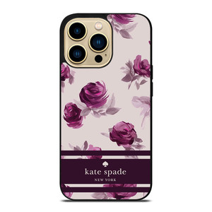 KATE SPADE FLORAL PURPLE iPhone 14 Pro Max Case Cover KATE SPADE FLORAL PURPLE iPhone 14 Pro Max Case Cover