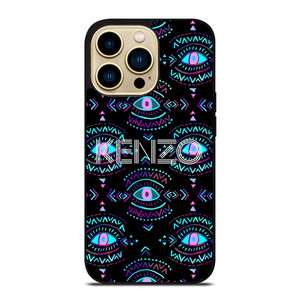 KENZO PARIS EYE PATTERN iPhone 14 Pro Max Case Cover