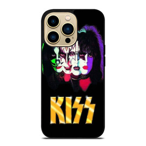 KISS BAND ROCK POSTER iPhone 14 Pro Max Case Cover