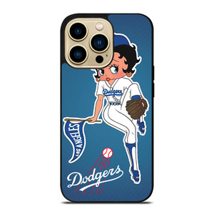 LA DODGERS X BETTY BOOP iPhone 14 Pro Max Case Cover