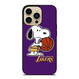 LA LAKERS BASKETBALL SNOOPY iPhone 14 Pro Max Case Cover LA LAKERS BASKETBALL SNOOPY iPhone 14 Pro Max Case Cover