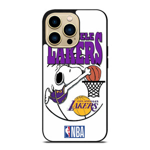 LA LAKERS SNOOPY DUNK iPhone 14 Pro Max Case Cover LA LAKERS SNOOPY DUNK iPhone 14 Pro Max Case Cover
