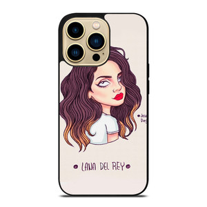 LANA DEL REY CARTOON iPhone 14 Pro Max Case Cover