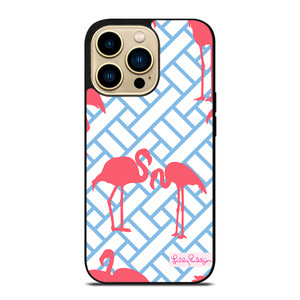 LILLY PULITZER FLAMINGO 2 iPhone 14 Pro Max Case Cover
