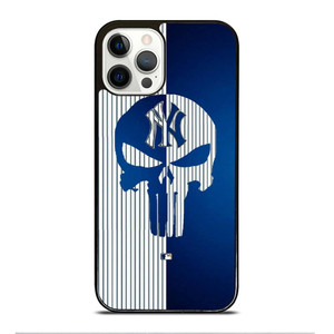 NEW YORK YANKEES SKULL PUNISHER iPhone 12 Pro Case Cover