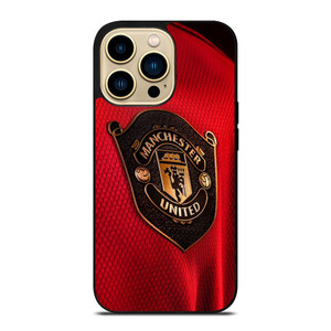 MANCHESTER UNITED NEW LOGO JERSEY iPhone 14 Pro Max Case Cover