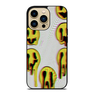 MELTED SMILEY FACE iPhone 14 Pro Max Case Cover