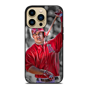 MIKE TROUT BASEBALL LOS ANGELES ANGELS iPhone 14 Pro Max Case Cover