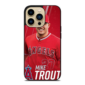 MIKE TROUT BASEBALL iPhone 14 Pro Max Case Cover