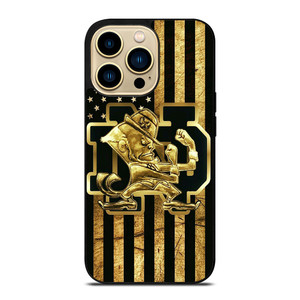 NOTRE DAME FIGHTING IRISH GOLD iPhone 14 Pro Max Case Cover