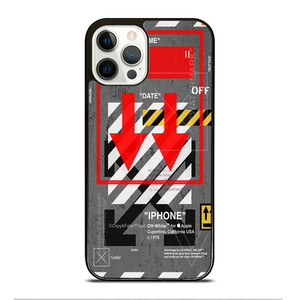 OFF WHITE ARROW DOWN iPhone 12 Pro Case Cover OFF WHITE ARROW DOWN iPhone 12 Pro Case Cover