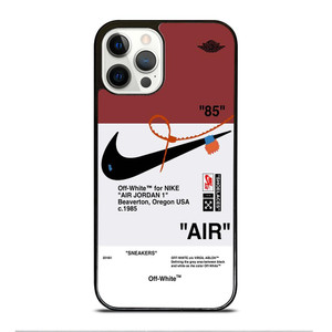 OFF WHITE NIKE AIR JORDAN SNEAKERS iPhone 12 Pro Case Cover