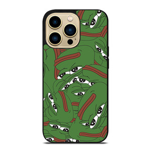 PEPE THE SMUG FROG COLLAGE iPhone 14 Pro Max Case Cover