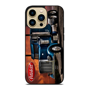 PETERBILT TRUCK BLUE iPhone 14 Pro Max Case Cover PETERBILT TRUCK BLUE iPhone 14 Pro Max Case Cover