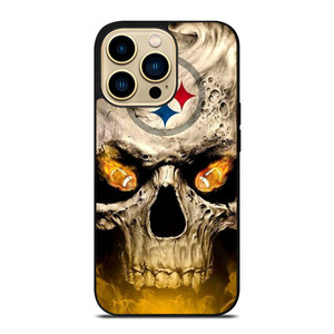 PITTSBURGH STEELERS FOOTBALL SKULL iPhone 14 Pro Max Case Cover PITTSBURGH STEELERS FOOTBALL SKULL iPhone 14 Pro Max Case Cover
