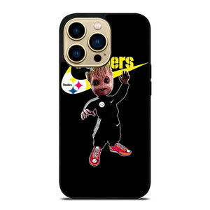PITTSBURGH STEELERS GROOT NIKE iPhone 14 Pro Max Case Cover