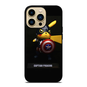 POKEMON CAPTAIN PIKACHU iPhone 14 Pro Max Case Cover