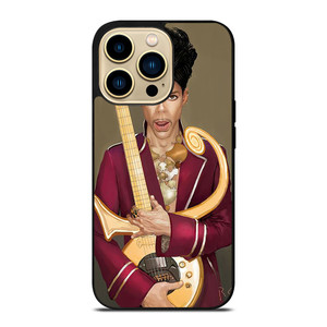 PRINCE PURPLE IN MEMORIAM AND GUITAR iPhone 14 Pro Max Case Cover