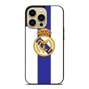 REAL MADRID FOOTBALL LOGO iPhone 14 Pro Max Case Cover
