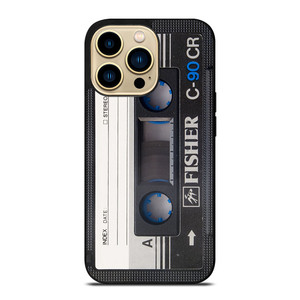 RETRO CASSETTE TAPE C-90 CR iPhone 14 Pro Max Case Cover