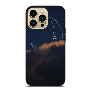 SAD CRESCENT MOON iPhone 14 Pro Max Case Cover