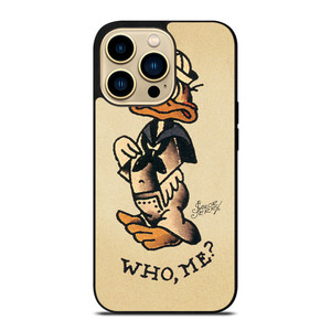 SAILOR JERRY DUCK TATTOO iPhone 14 Pro Max Case Cover
