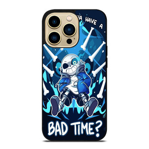 SANS UNDERTALE BAD TIME 2 iPhone 14 Pro Max Case Cover