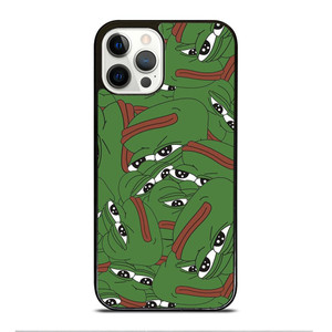 PEPE THE SMUG FROG COLLAGE iPhone 12 Pro Case Cover
