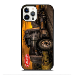 PETERBILT TRUCK BLACK iPhone 12 Pro Case Cover PETERBILT TRUCK BLACK iPhone 12 Pro Case Cover