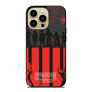 STRANGER THINGS SILHOUETTE iPhone 14 Pro Max Case Cover
