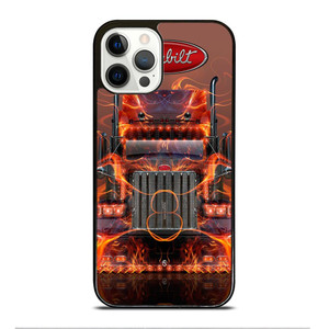 PETERBILT TRUCK FIRE LOGO iPhone 12 Pro Case Cover PETERBILT TRUCK FIRE LOGO iPhone 12 Pro Case Cover