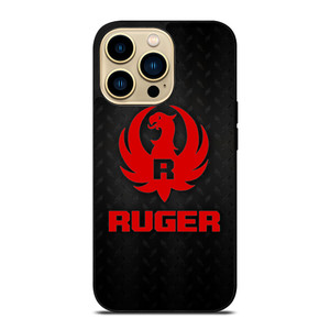 STURM RUGER FIREARM RED METAL iPhone 14 Pro Max Case Cover