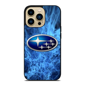 SUBARU BLUE FIRE LOGO iPhone 14 Pro Max Case Cover SUBARU BLUE FIRE LOGO iPhone 14 Pro Max Case Cover