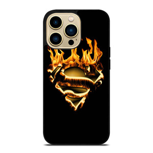 SUPERMAN LOGO FIRE iPhone 14 Pro Max Case Cover SUPERMAN LOGO FIRE iPhone 14 Pro Max Case Cover