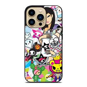TOKIDOKI COLLAGE iPhone 14 Pro Max Case Cover