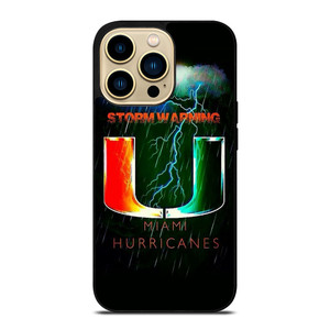 UM MIAMI HURRICANES NFL iPhone 14 Pro Max Case Cover UM MIAMI HURRICANES NFL iPhone 14 Pro Max Case Cover