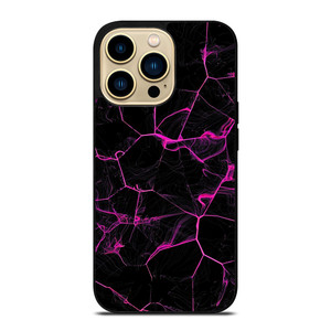VIOLET ABSTRACT SMOKED GRID iPhone 14 Pro Max Case Cover