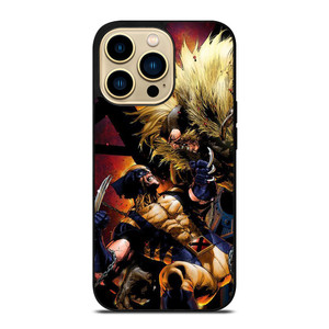 WOLVERINE VS SABRETOOTH iPhone 14 Pro Max Case Cover WOLVERINE VS SABRETOOTH iPhone 14 Pro Max Case Cover