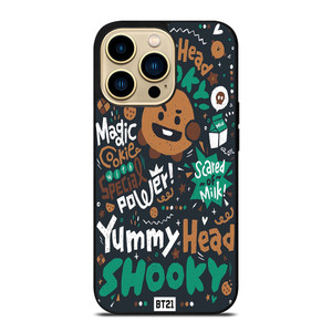 YUMMY HEAD SHOOKY BTS 21 iPhone 14 Pro Max Case Cover