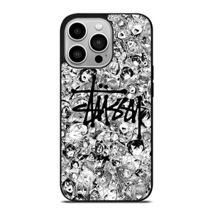 AHEGAO ANIME STUSSY iPhone 14 Pro Case Cover